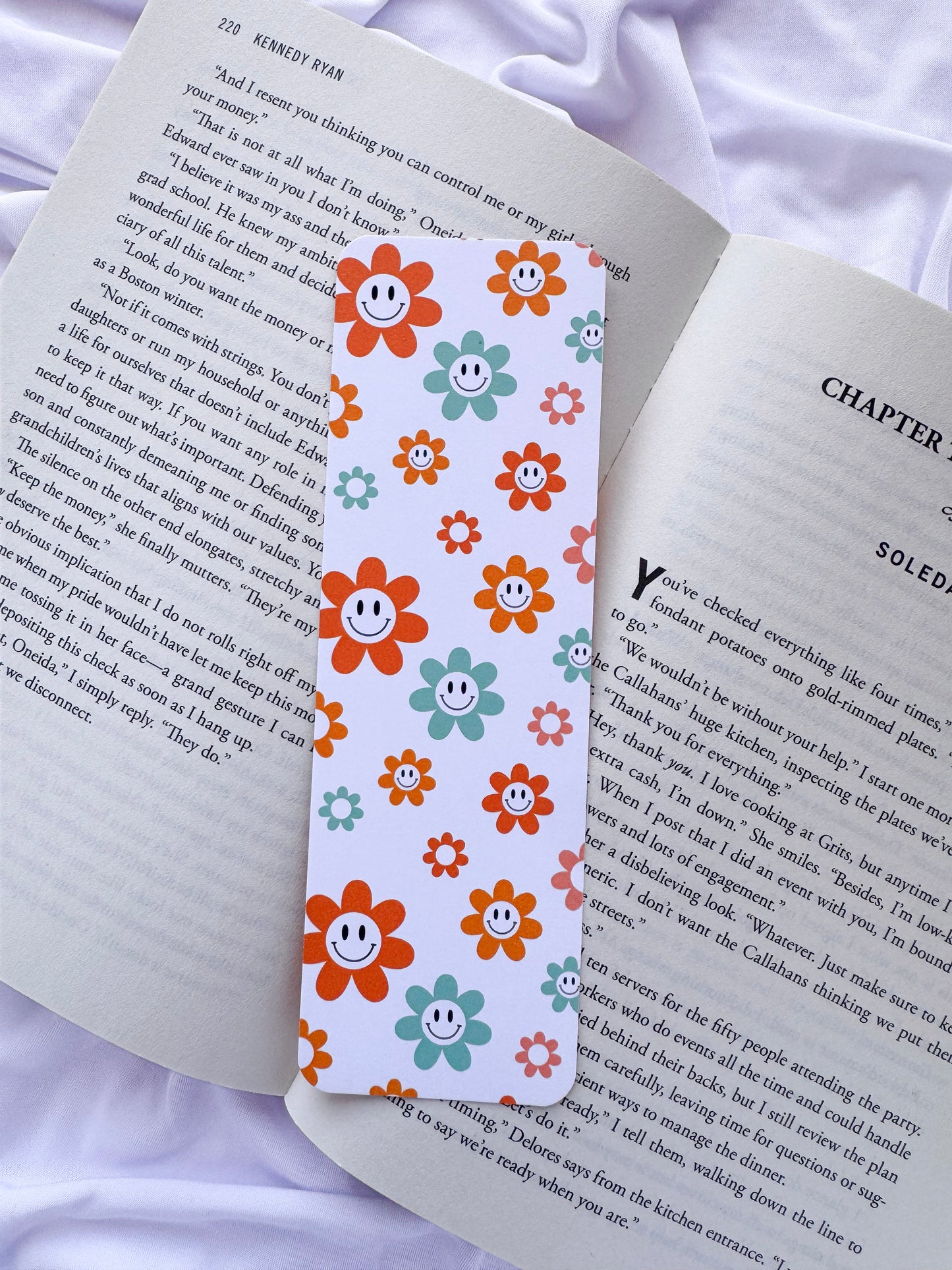 Happy Face Bookmark Set