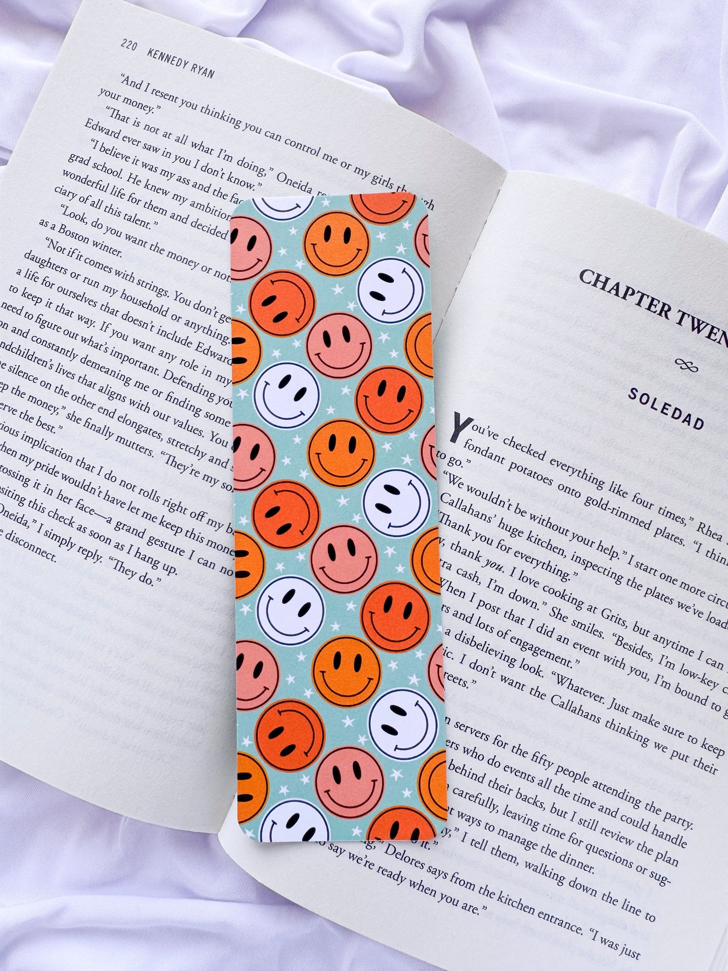 Happy Face Bookmark Set