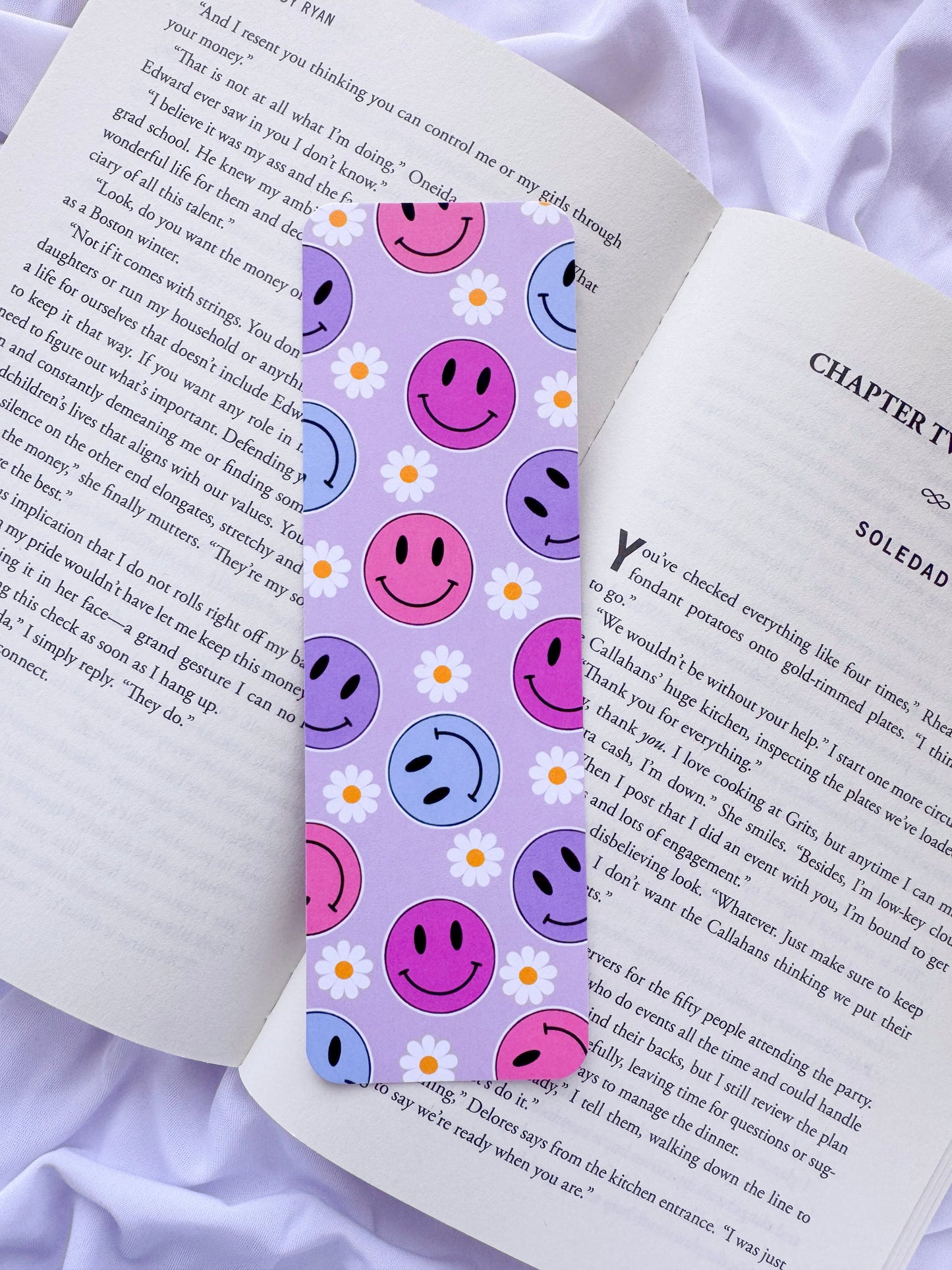 Happy Face Bookmark Set