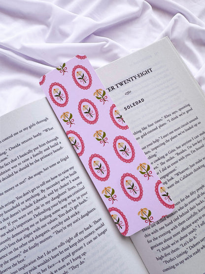 Framed Floral Bookmark