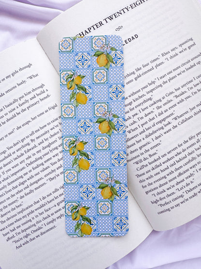 Lemon Mosaic Tile Bookmark