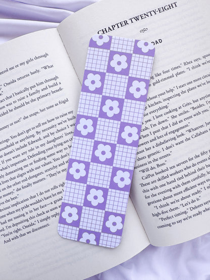 Plaid Daisy Bookmarks