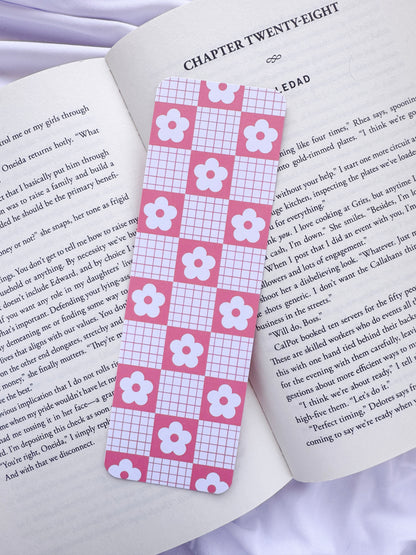 Plaid Daisy Bookmarks