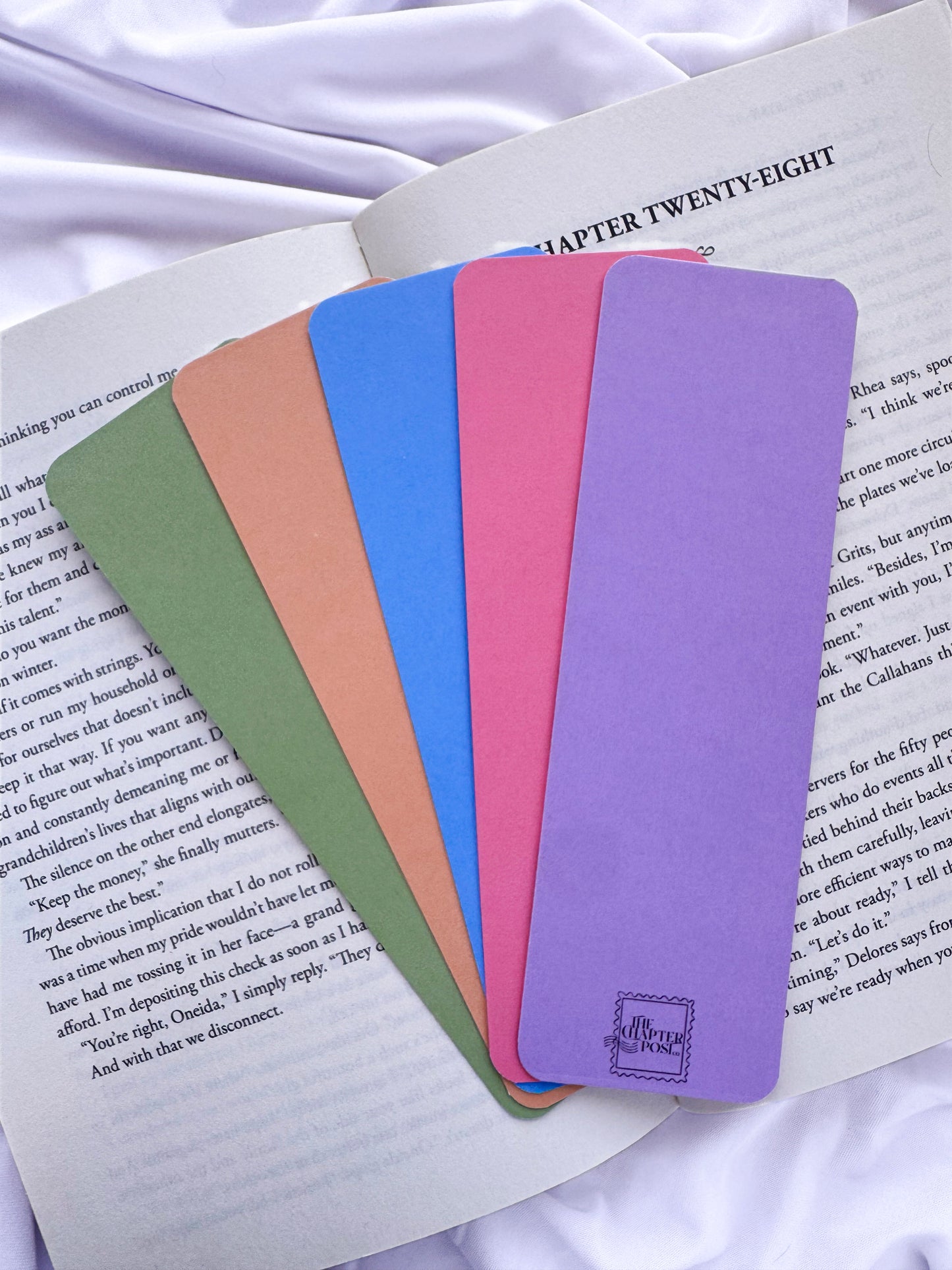 Checkered Floral Bookmarks