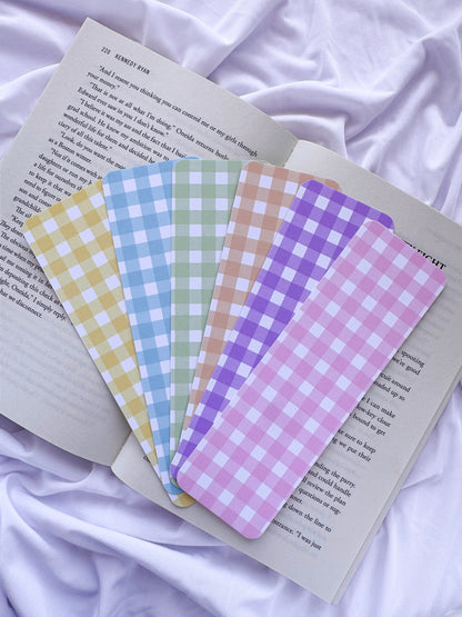 Gingham Bookmarks