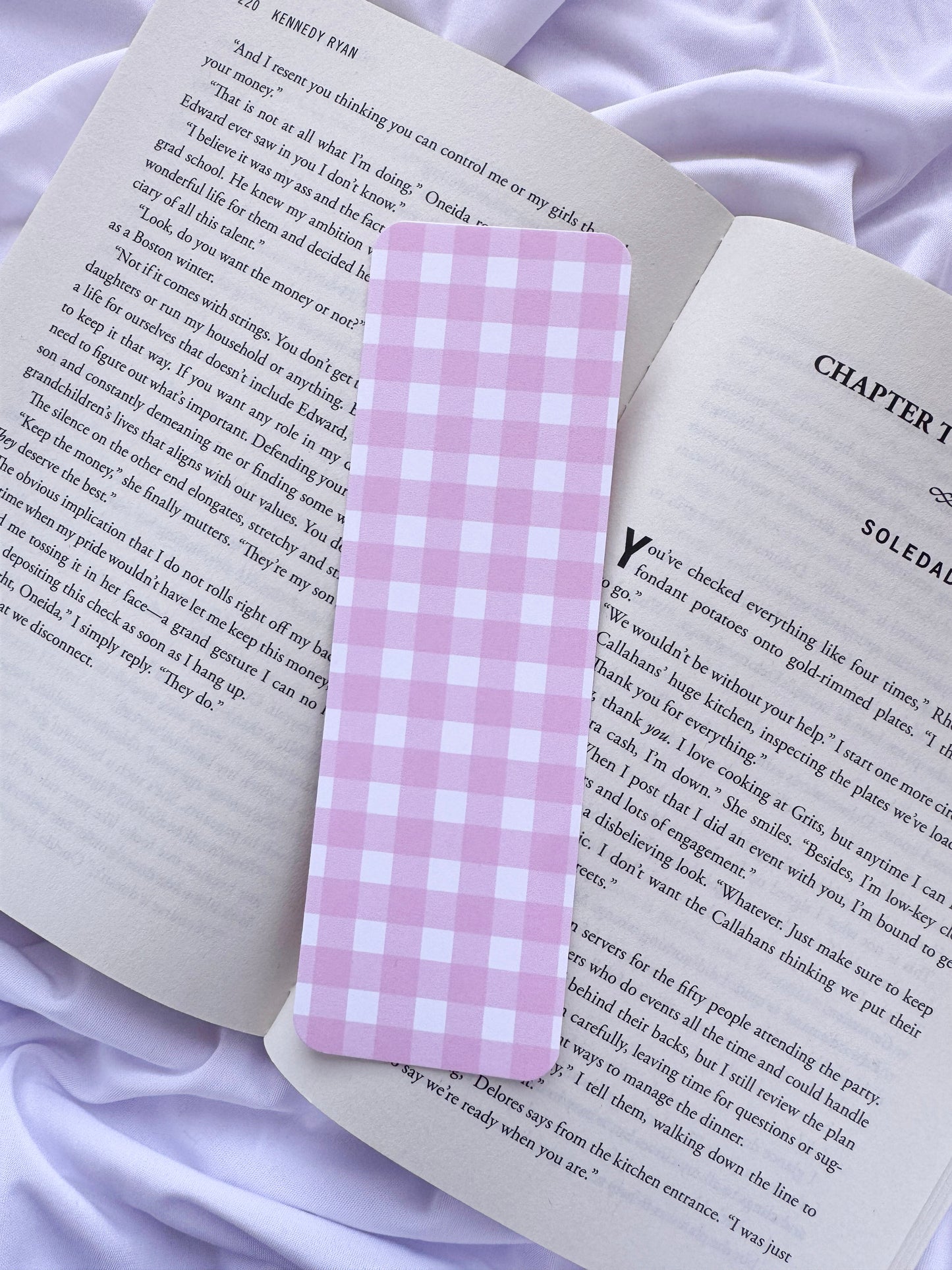 Gingham Bookmarks