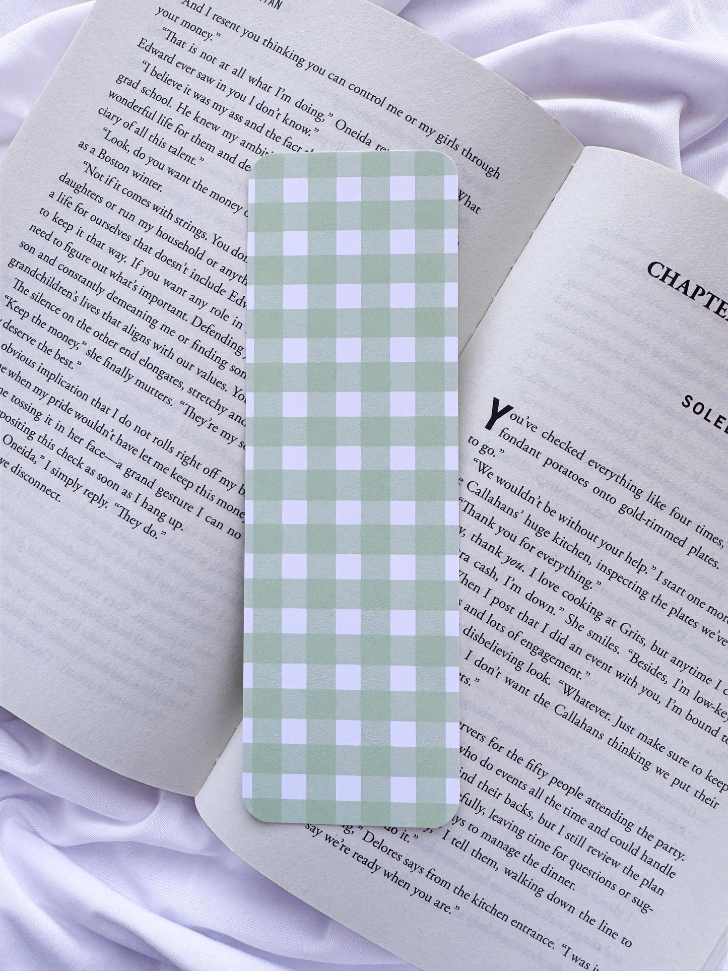 Gingham Bookmarks