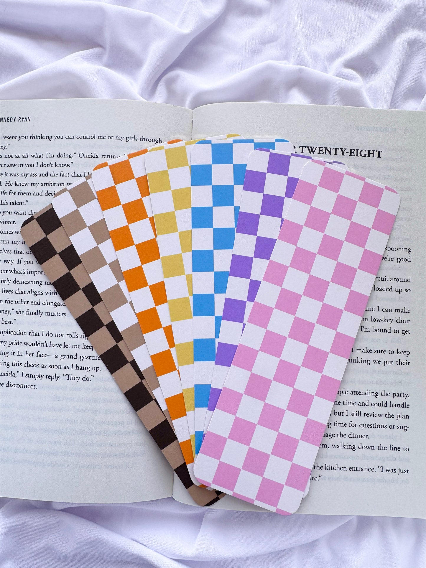 Checkered Bookmarks