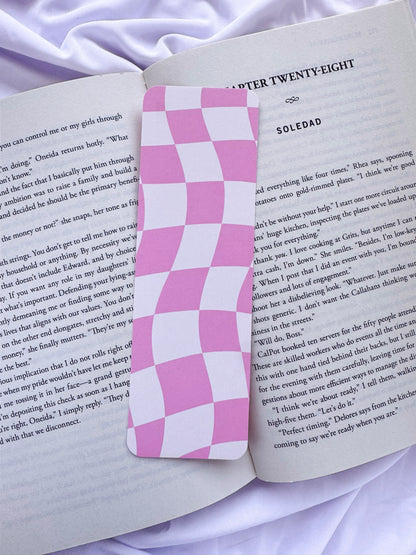 Wavy Checkered Bookmarks