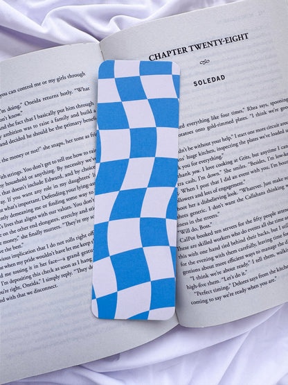 Wavy Checkered Bookmarks