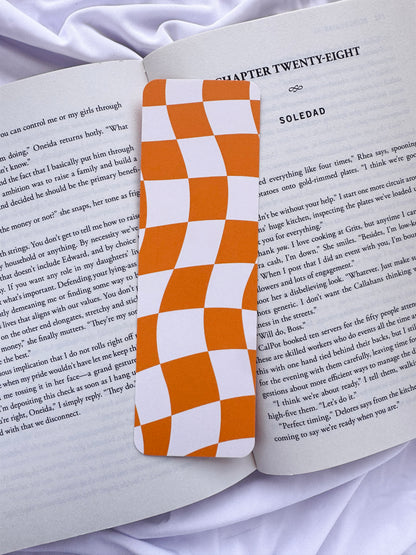 Wavy Checkered Bookmarks