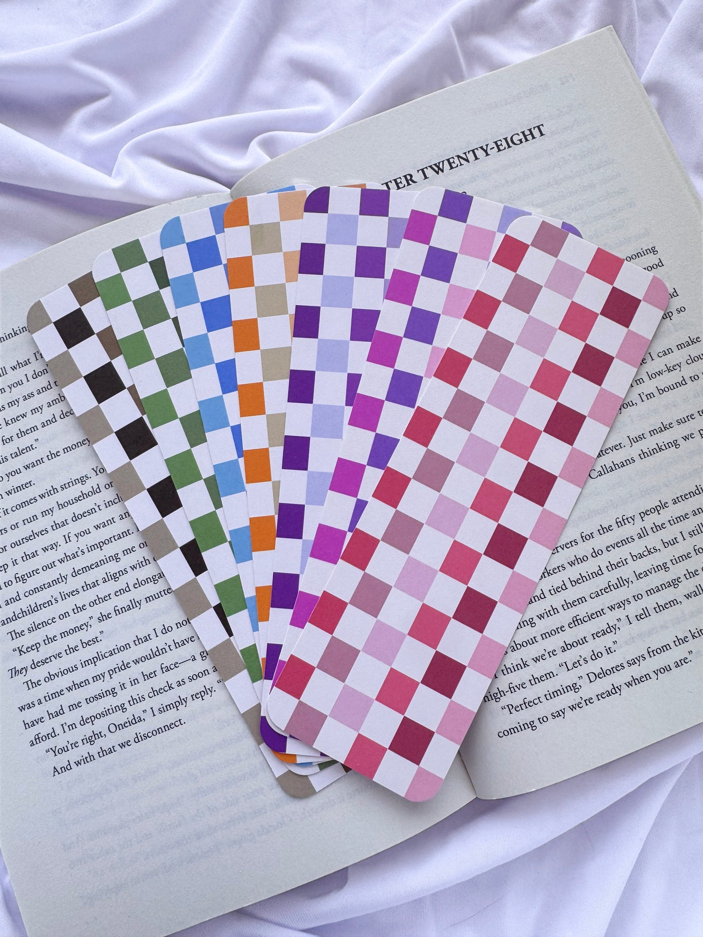 Checkered Bookmarks