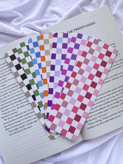 Checkered Bookmarks
