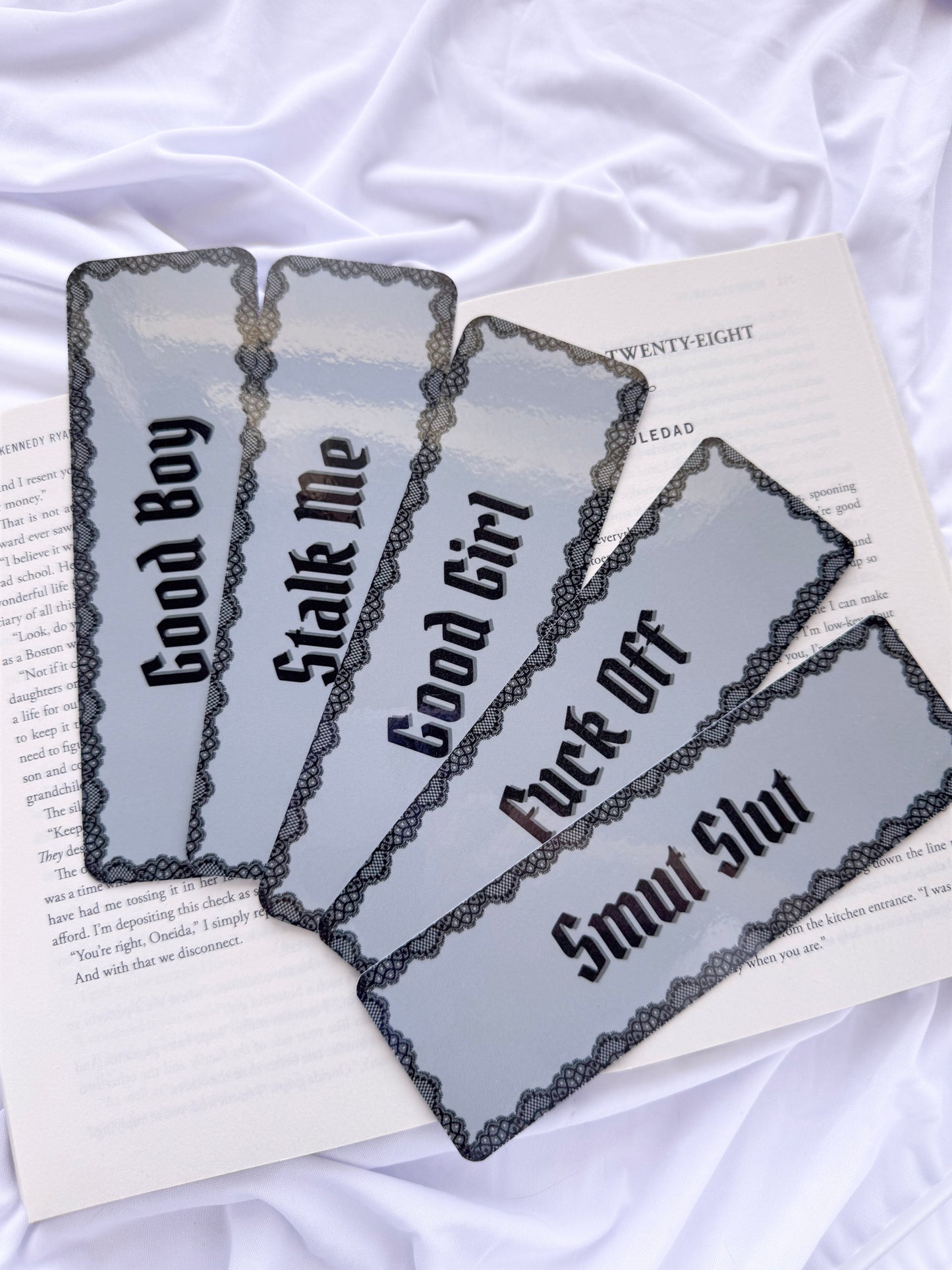 Goth Dark Romance Bookmarks