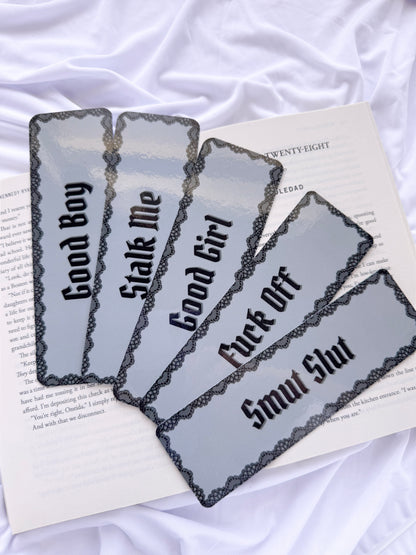 Goth Dark Romance Bookmarks