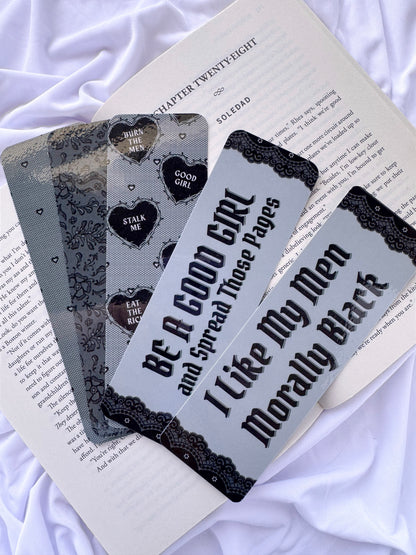 Goth Dark Romance Bookmarks