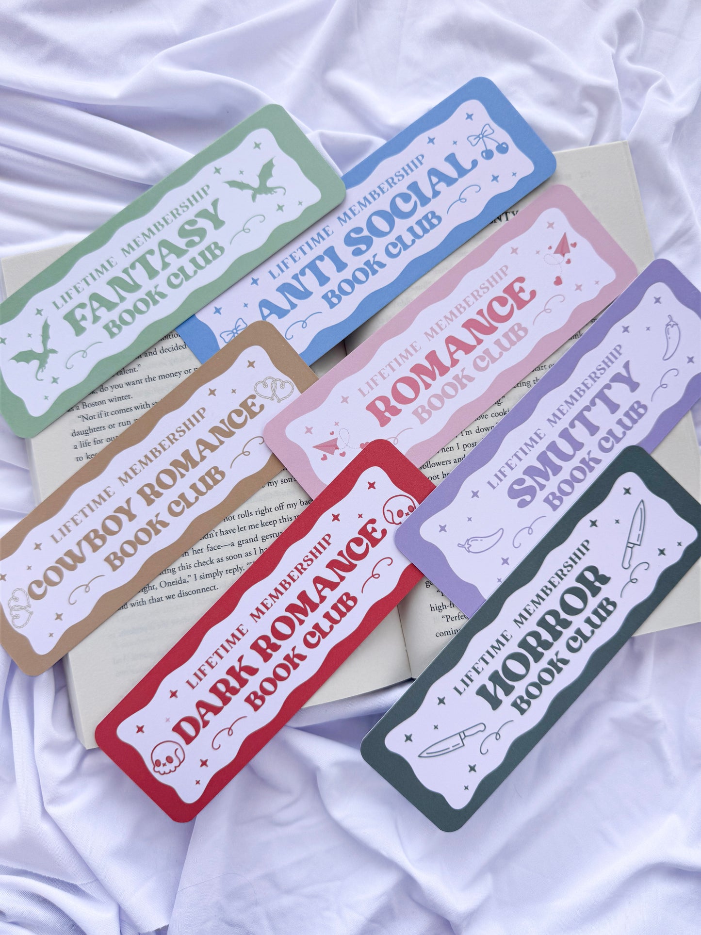 Book Club Bookmarks