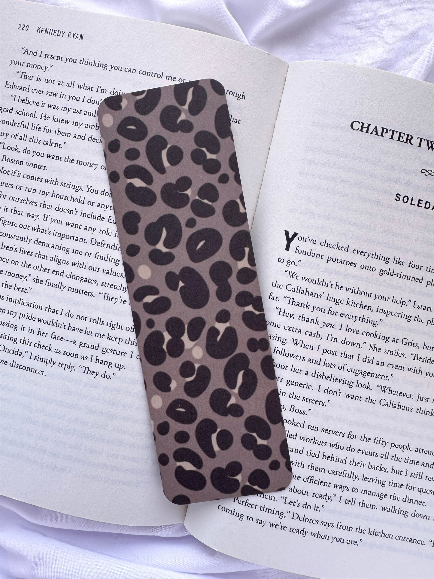 Leopard Print Bookmarks