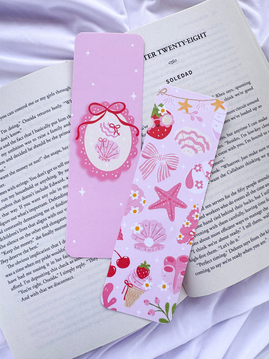 Pink Summer Bookmark
