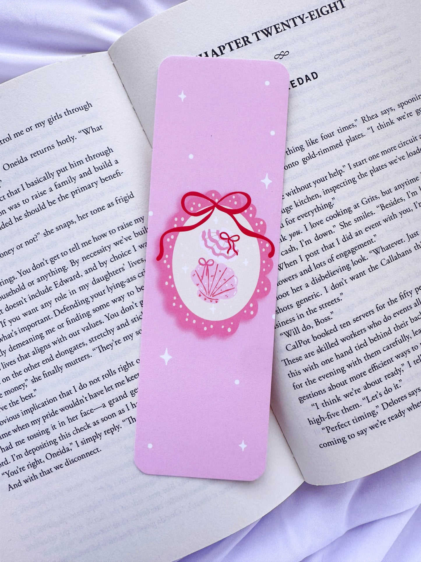 Pink Summer Bookmark