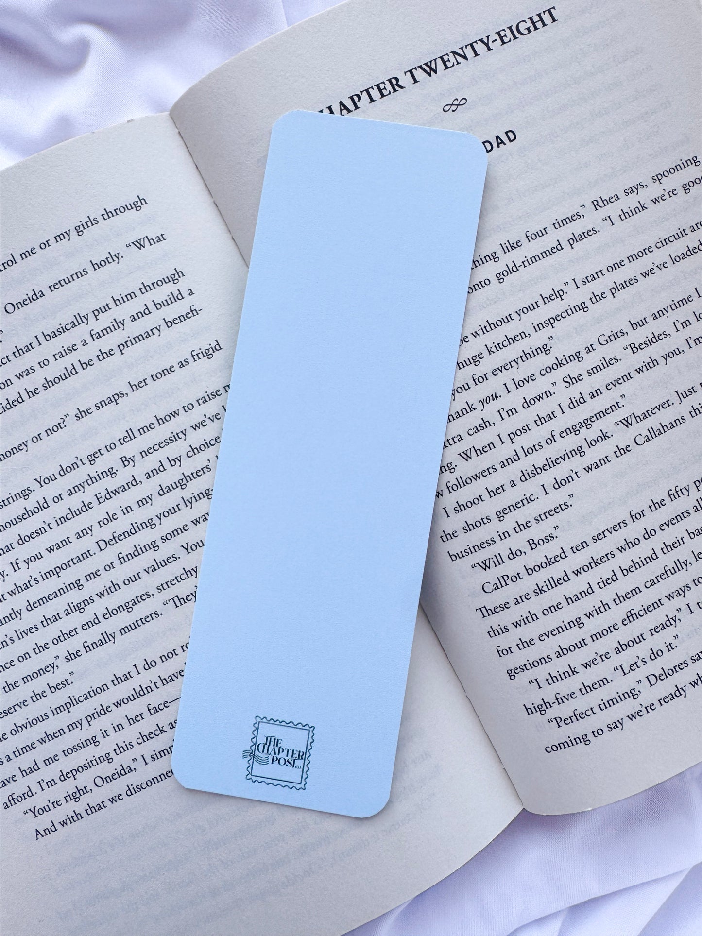 Blue Bows Bookmark