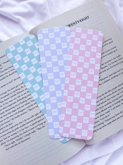 Pastel Checker Bows
