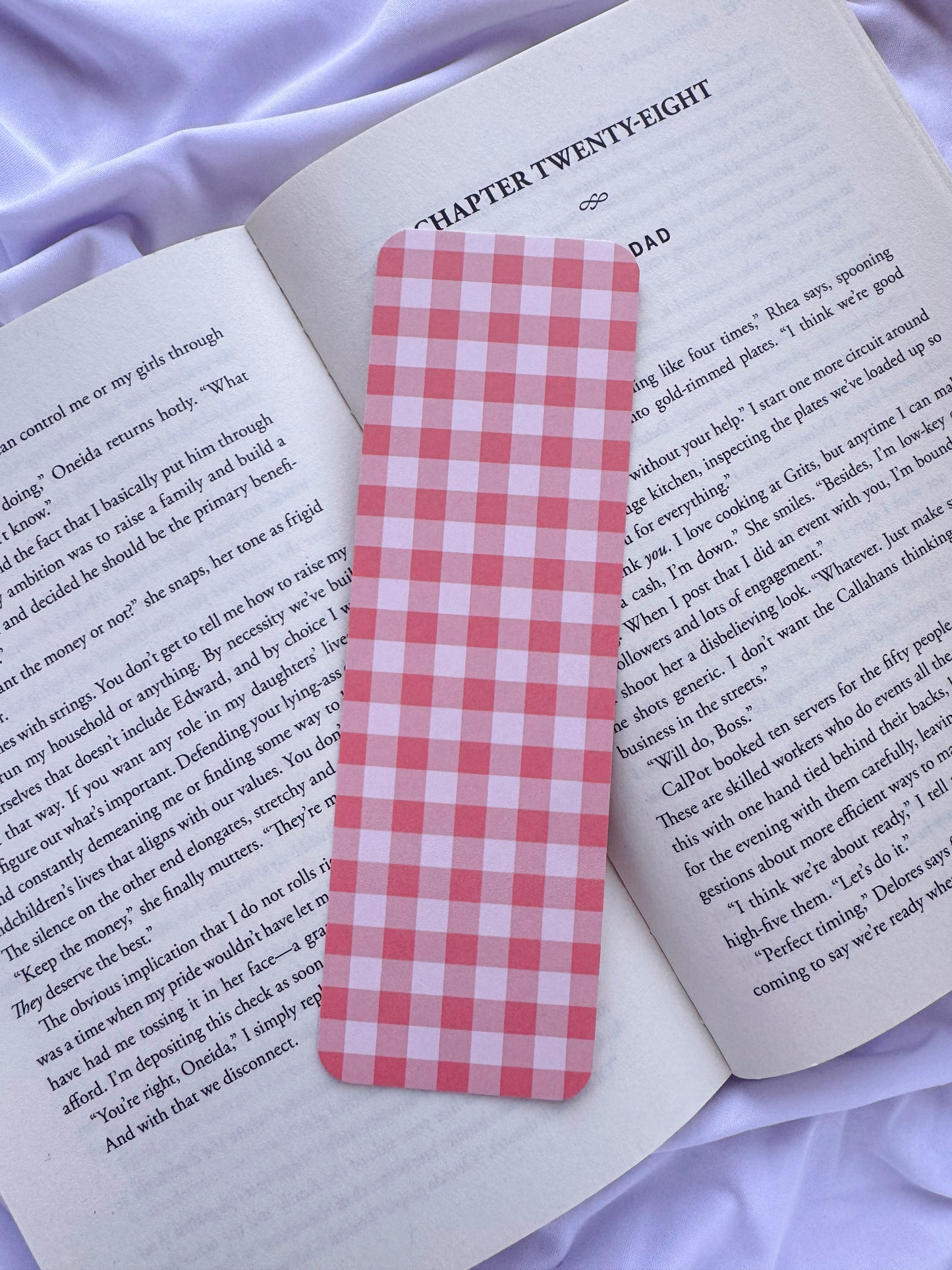 Strawberry Floral Bookmarks