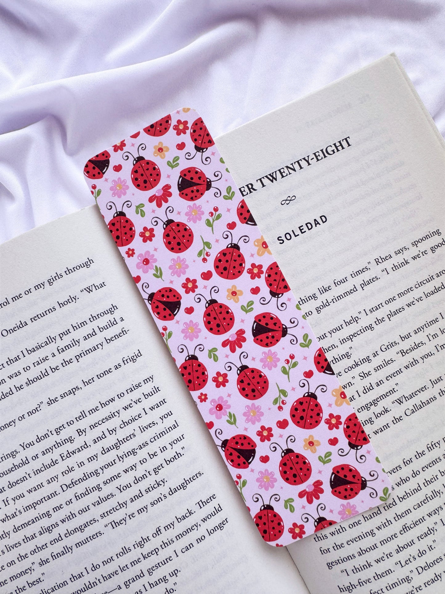 Lady Bug Bookmark