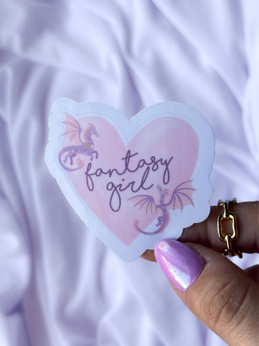 Pastel Fantasy Girl Sticker
