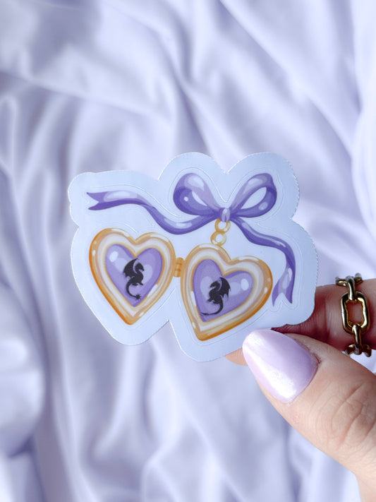 Dragon Locket Sticker