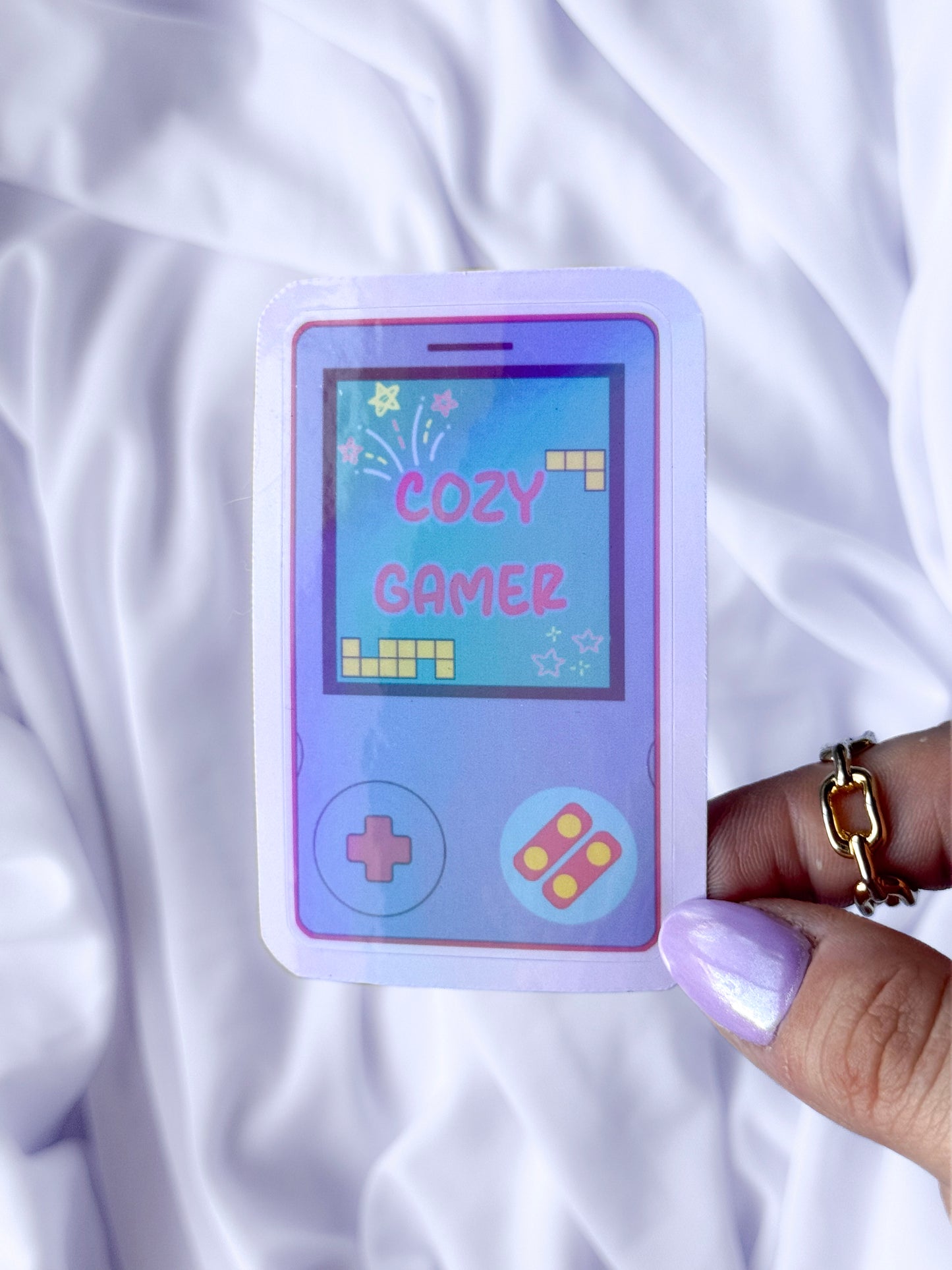 Cozy Gamer Sticker