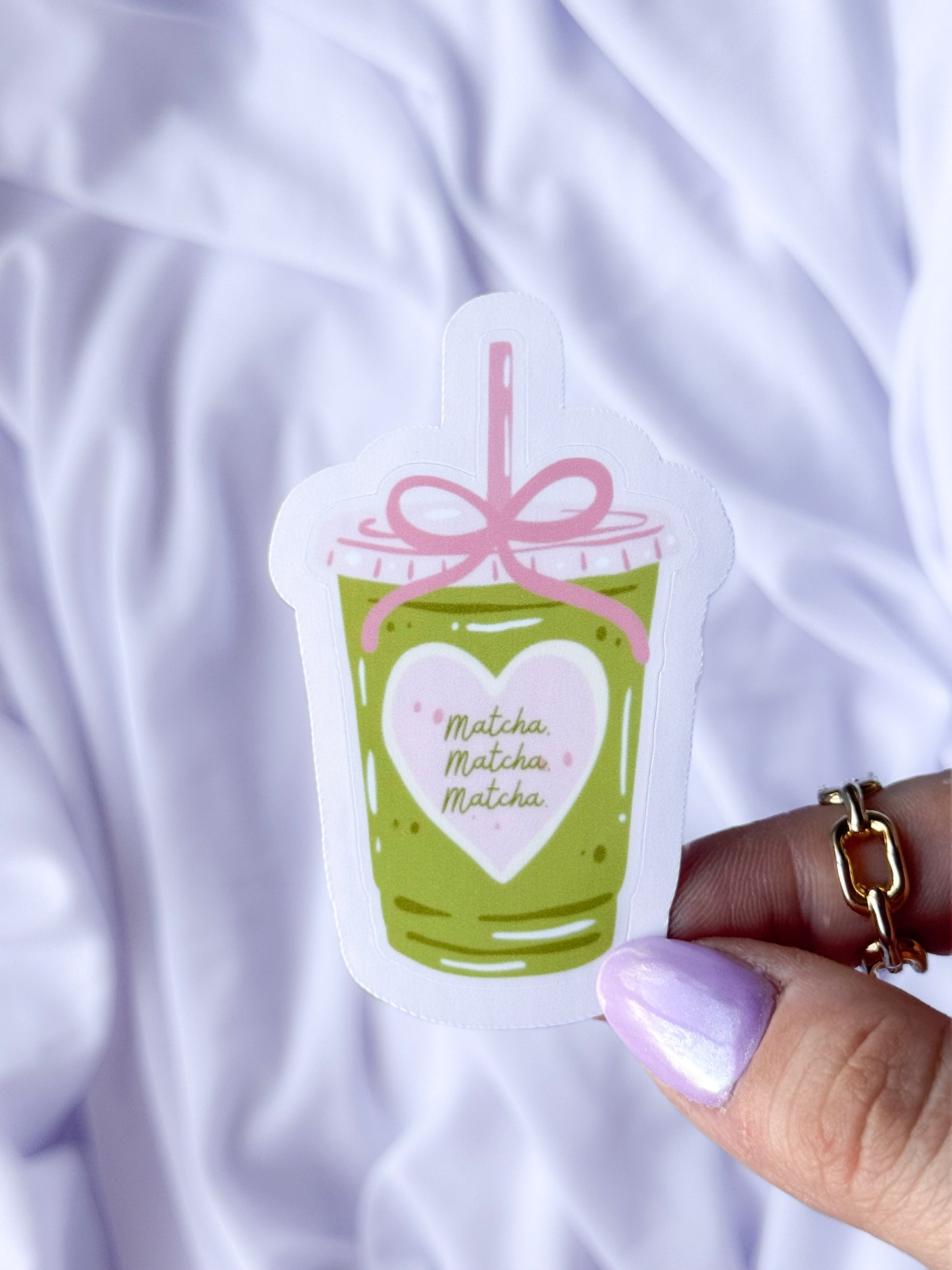 Matcha Sticker