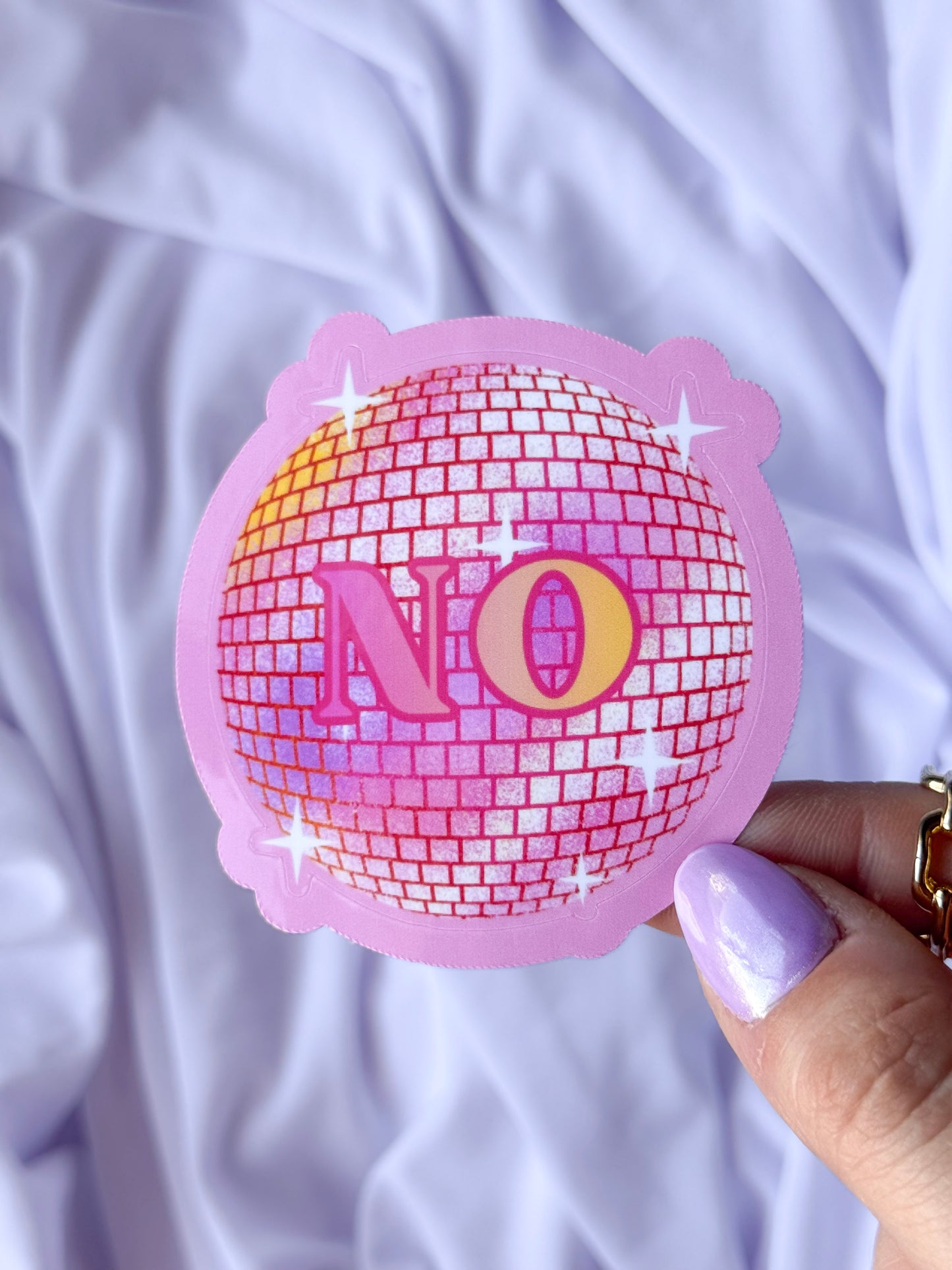 "No" Sticker