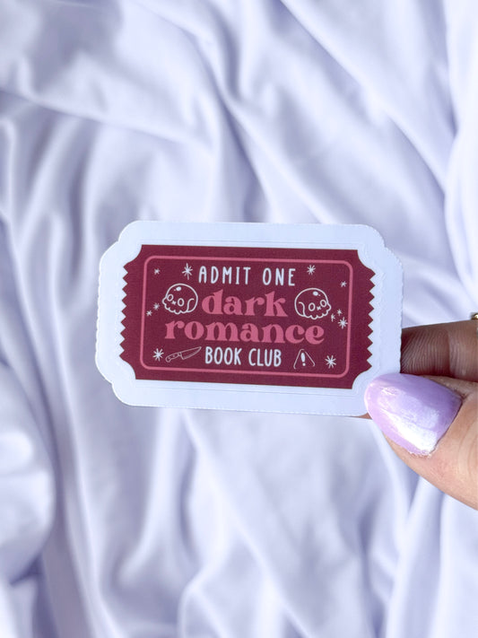 Dark Romance Book Club Sticker