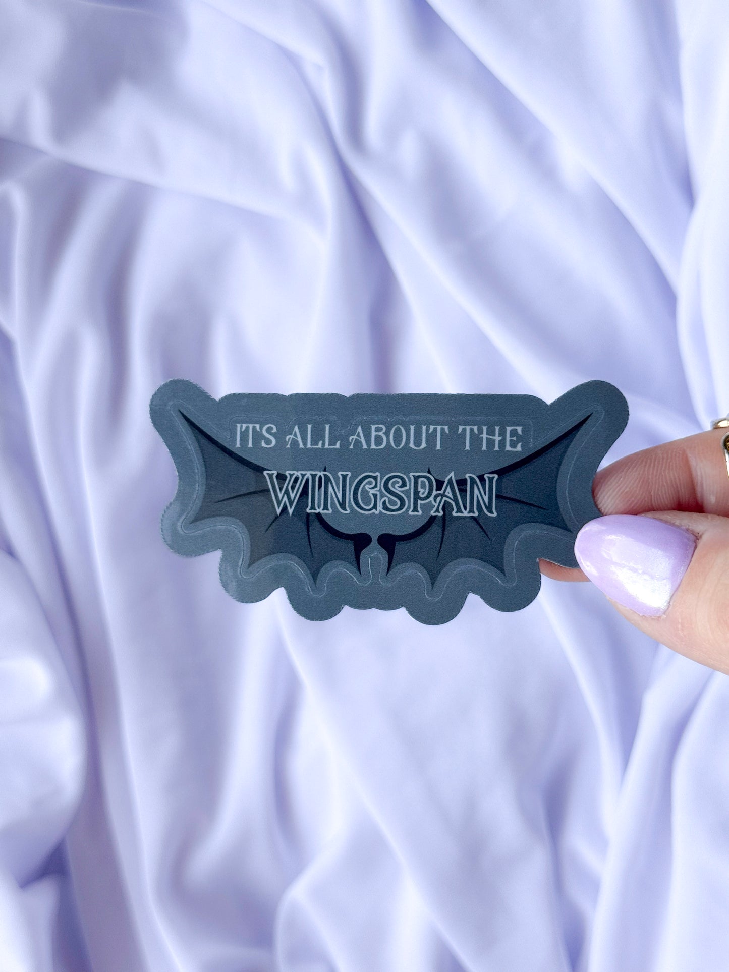 It's All About The Wingspan Sticker