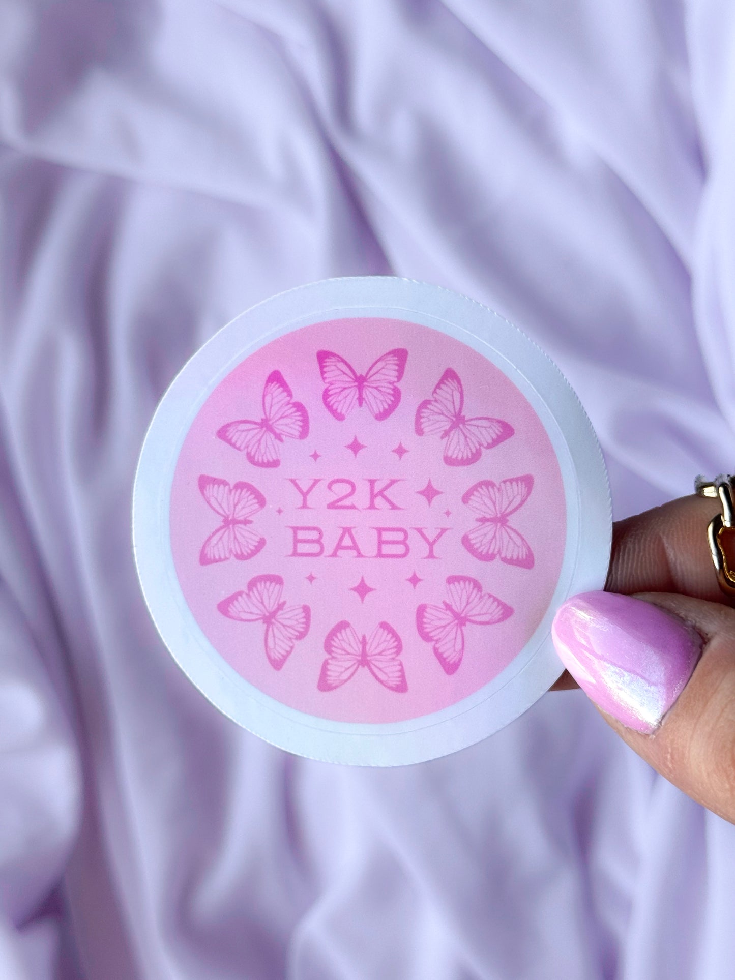 Y2K Baby Sticker