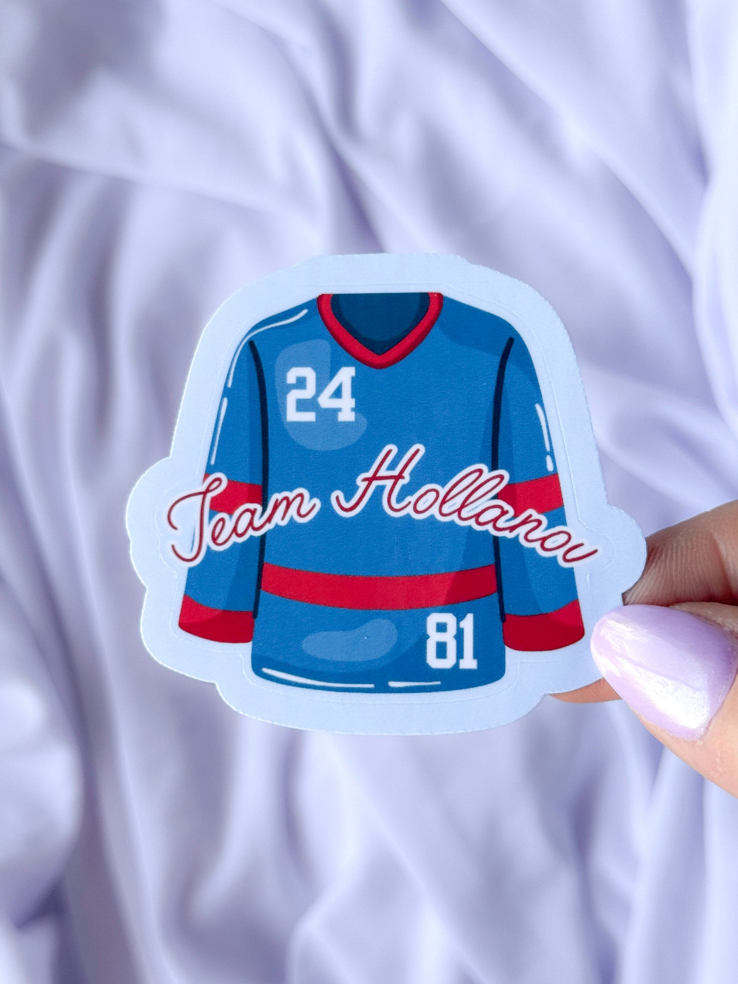 Team Hollanov Sticker