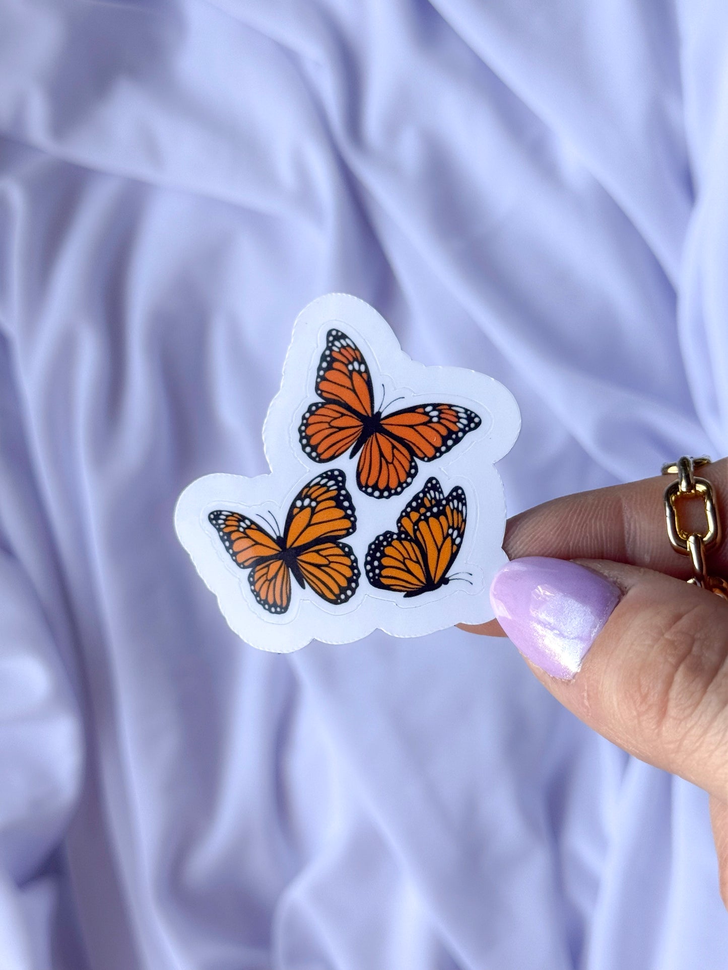 Monarch Butterfly Sticker