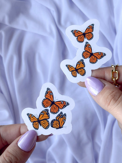 Monarch Butterfly Sticker