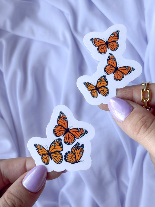 Monarch Butterfly Sticker