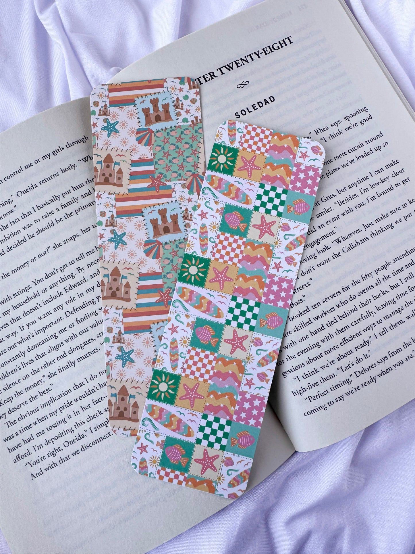 Summer Patches Bookmarks