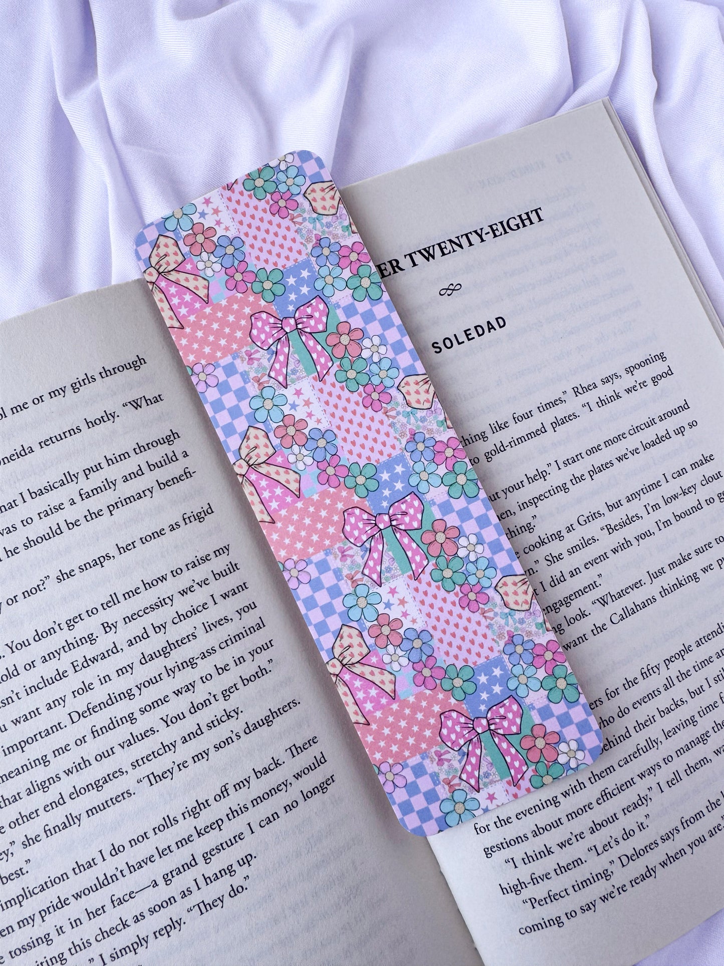 Coquette Patches Bookmark