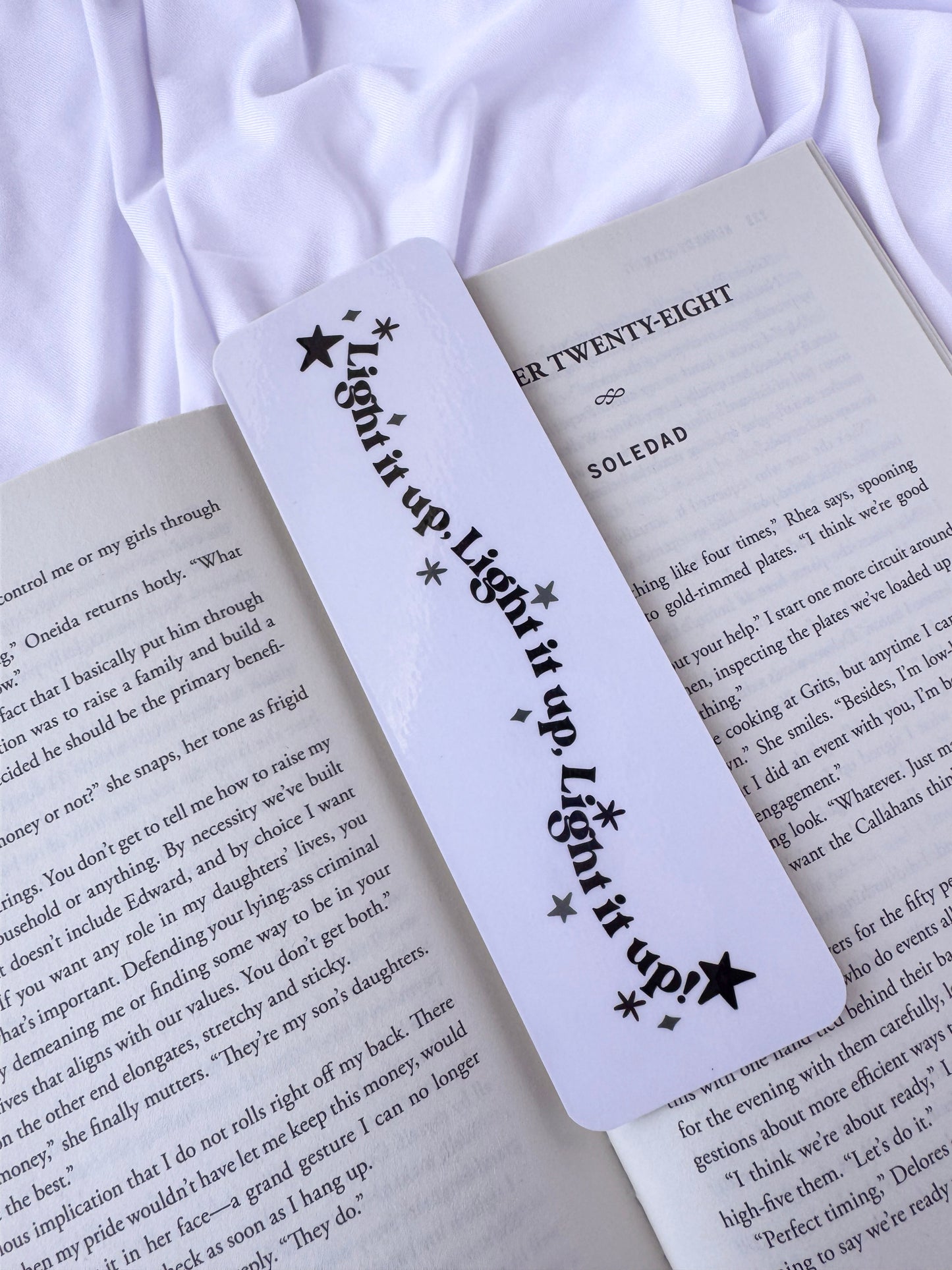 Light It Up SJM Bookmark