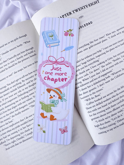 One More Chapter Goose Bookmark