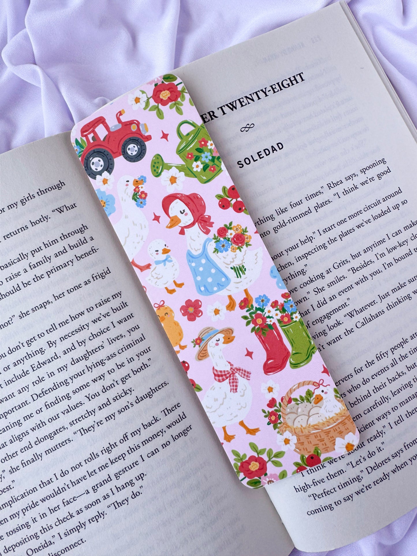 Gardening Goose Bookmark
