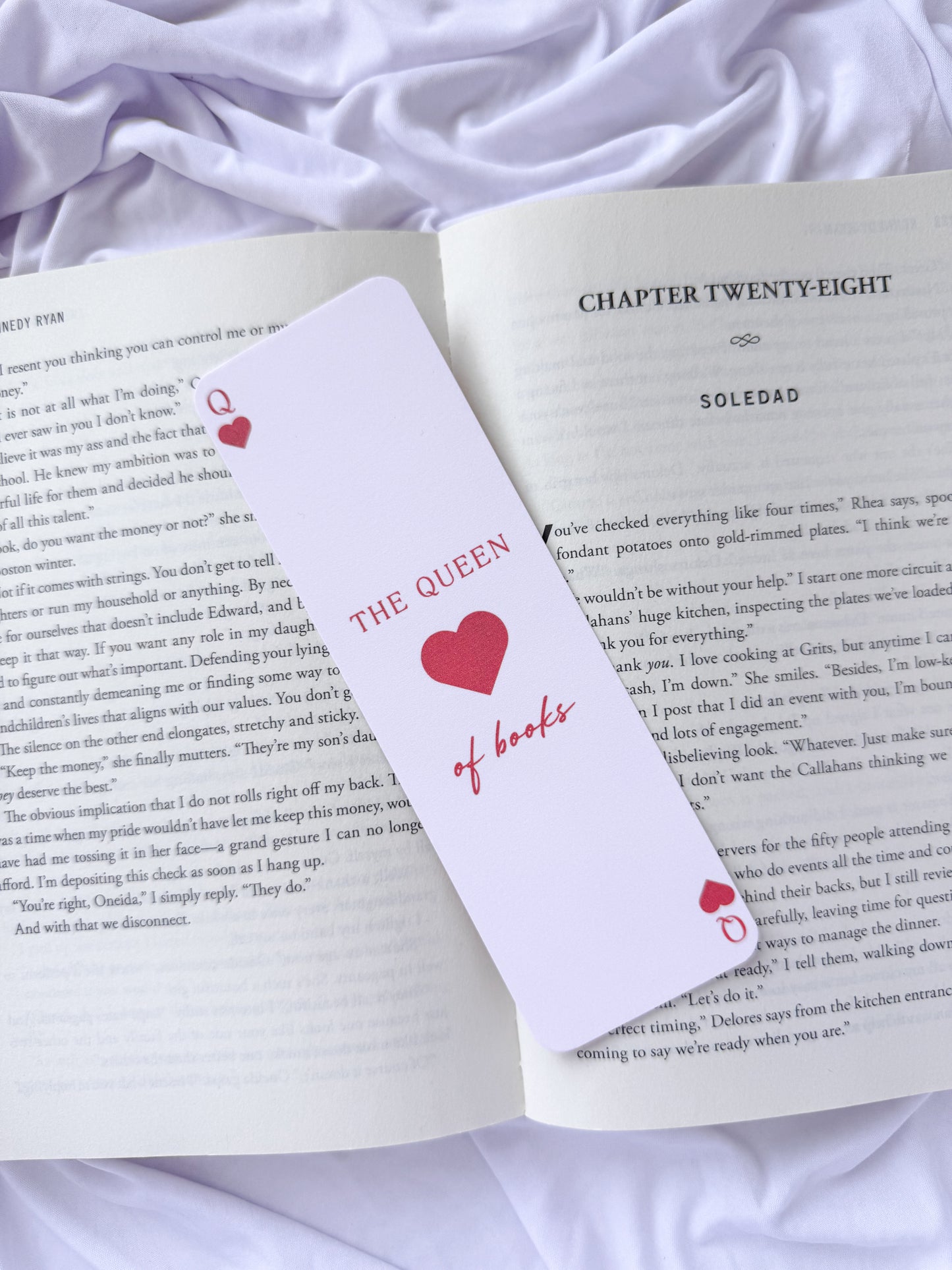Romance Bookmarks for Book Lovers | Pink Reading Accessories | Set of 3