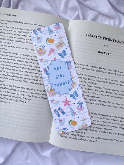 Summer Bookmark Set | Beach Bookmarks for Book Lovers | Coastal Reading Accessories | Set of 8
