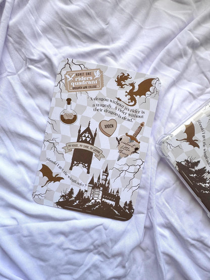 Fourth Wing Kindle Insert