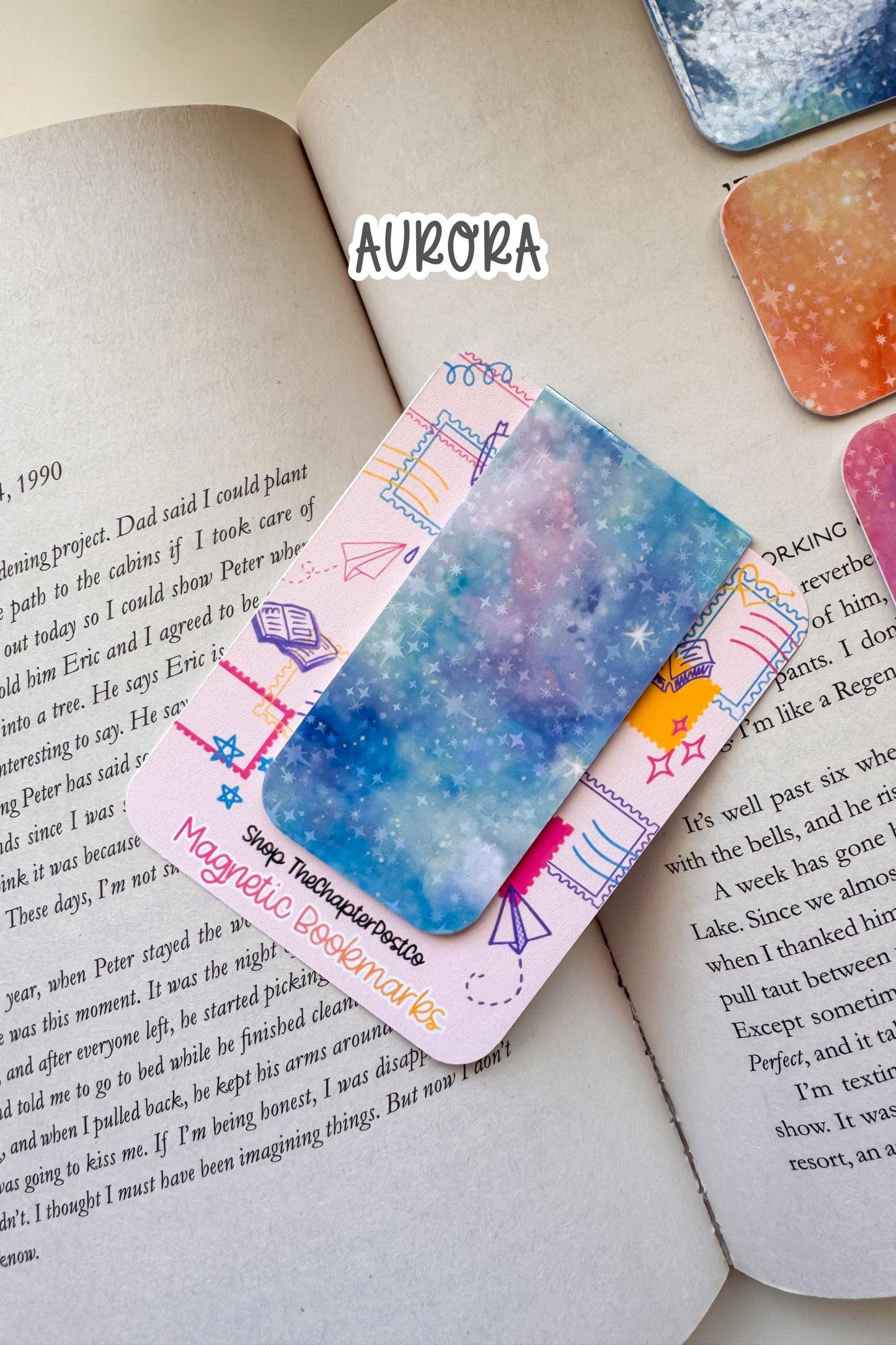 Galaxy Magnetic Bookmarks
