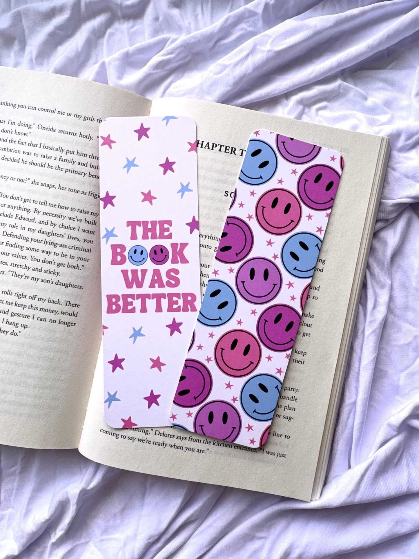Happy Face Bookmark Set